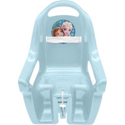 Porte poupée pour vélo enfant - DISNEY - La Reine des Neiges - Bleu - Publicité Porte poupée pour vélo enfant - DISNEY - La Reine des Neiges - Bleu - Publicité