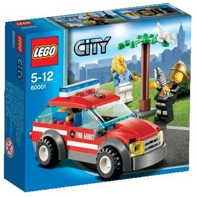 LEGO City 60001 Voiture de Pompiers - Ensemble de Blocs de Construction - Publicité LEGO City 60001 Voiture de Pompiers - Ensemble de Blocs de Construction - Publicité
