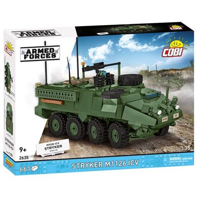 COBI 2635 - STRYKER M1126 ICV - JEU DE CONSTRUCTION - VERT - Publicité COBI 2635 - STRYKER M1126 ICV - JEU DE CONSTRUCTION - VERT - Publicité