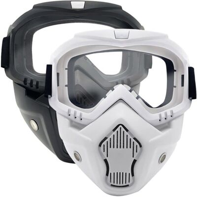 BUXTRADE 2 Packs de Masques Tactiques à Lunettes détachables compatibles avec Nerf Rival Apollo Zeus Khaos Atlas Artemis Rival Mask - Publicité BUXTRADE 2 Packs de Masques Tactiques à Lunettes détachables compatibles avec Nerf Rival Apollo Zeus Khaos Atlas Artemis Rival Mask - Publicité