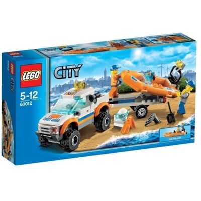 LEGO City 60012 - 4x4 et Bateau de Sauvetage - Publicité LEGO City 60012 - 4x4 et Bateau de Sauvetage - Publicité