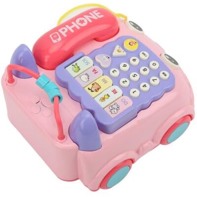 Vvikizy Telephone Jouet Bébé Éducation Précoce Musique Rose - Publicité Vvikizy Telephone Jouet Bébé Éducation Précoce Musique Rose - Publicité