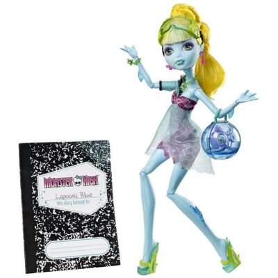 Mattel MONSTER HIGH Lagoona 13 Souhaits Bleu - Publicité Mattel MONSTER HIGH Lagoona 13 Souhaits Bleu - Publicité