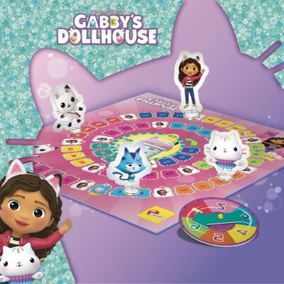 Jeu de loie - Jeu de société - LISCIANIGIOCHI - Gabby et la maison magique - Dès 3 ans - Publicité Jeu de loie - Jeu de société - LISCIANIGIOCHI - Gabby et la maison magique - Dès 3 ans - Publicité