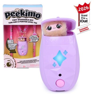 Spin Master Peekimo Violet - SPINMASTER - Animal interactif et accessoire à porter - Plus de 100 sons & réactions - A Partir De 5 Ans Violet - Publicité Spin Master Peekimo Violet - SPINMASTER - Animal interactif et accessoire à porter - Plus de 100 sons & réactions - A Partir De 5 Ans Violet - Publicité