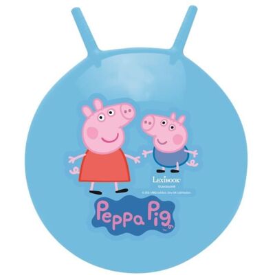 Balle sauteuse Gonflable - Lexibook - Peppa Pig - Pompe Manuelle Incluse - Plastique sécurisé et résistant - Bleu - Publicité Balle sauteuse Gonflable - Lexibook - Peppa Pig - Pompe Manuelle Incluse - Plastique sécurisé et résistant - Bleu - Publicité
