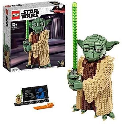 Jouet de construction - LEGO - Yoda - 2 personnages - Sabre laser vert - Star Wars Vert - Publicité Jouet de construction - LEGO - Yoda - 2 personnages - Sabre laser vert - Star Wars Vert - Publicité