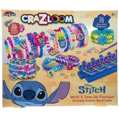 LEXIBOOK - Atelier de bracelets élastiques Stitch Cra-Z-Loom - Publicité LEXIBOOK - Atelier de bracelets élastiques Stitch Cra-Z-Loom - Publicité