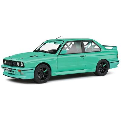 Véhicule miniature de collection - SOLIDO - BMW M3 E30 - Échelle 1/18 - Tiffany Blue Custom - 1990 - Publicité Véhicule miniature de collection - SOLIDO - BMW M3 E30 - Échelle 1/18 - Tiffany Blue Custom - 1990 - Publicité