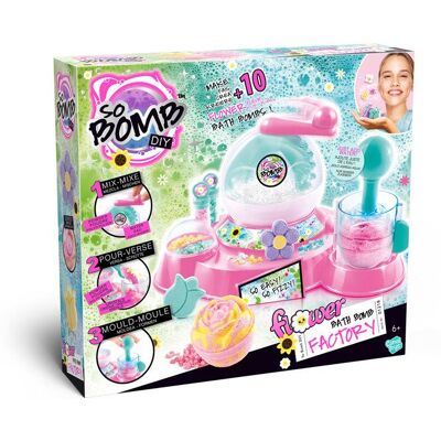 SNDWAY Flower Bath Bomb Factory Vert - Publicité SNDWAY Flower Bath Bomb Factory Vert - Publicité