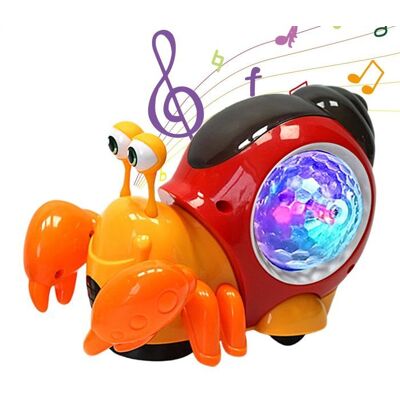 DRIVENEST Escargot Rampant Bébé Électrique Jouet Musical Lumineux Jeu d’Éveil Sensoriel Interactif pour Enfant Cadeau Anniversaire Rouge - Publicité DRIVENEST Escargot Rampant Bébé Électrique Jouet Musical Lumineux Jeu d’Éveil Sensoriel Interactif pour Enfant Cadeau Anniversaire Rouge - Publicité