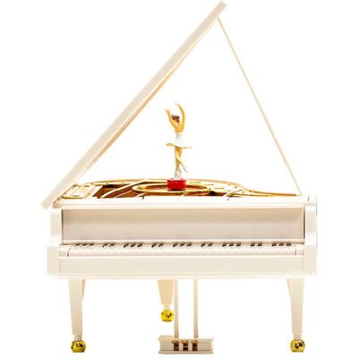 BEIJIYI Boîte à musique pour piano danseuse boîte à musique mécanique automatique pour danseuse de ballet jolie décoration pour filles - Publicité BEIJIYI Boîte à musique pour piano danseuse boîte à musique mécanique automatique pour danseuse de ballet jolie décoration pour filles - Publicité