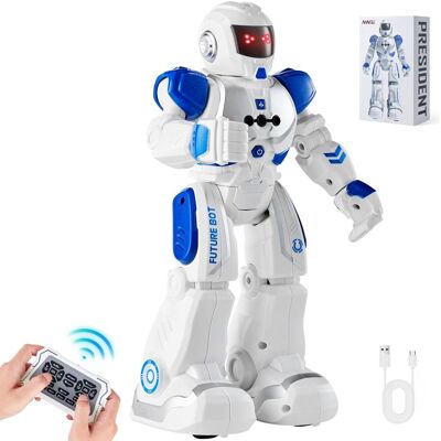 Jouets Robot RC pour Enfants-Duoku-Détection des Gestes-Programmable-Interactif Intelligent Marche Chante Danse - Publicité Jouets Robot RC pour Enfants-Duoku-Détection des Gestes-Programmable-Interactif Intelligent Marche Chante Danse - Publicité