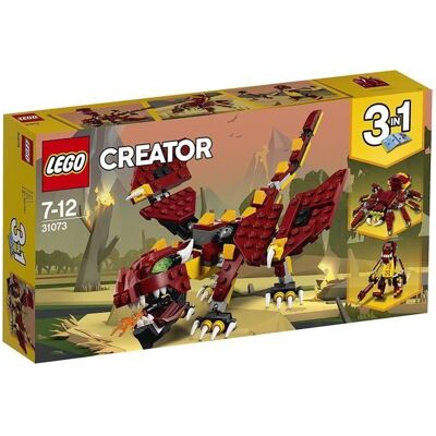 LEGO Creator 3-en-1 : Créatures Mythiques - 31073 - Publicité LEGO Creator 3-en-1 : Créatures Mythiques - 31073 - Publicité