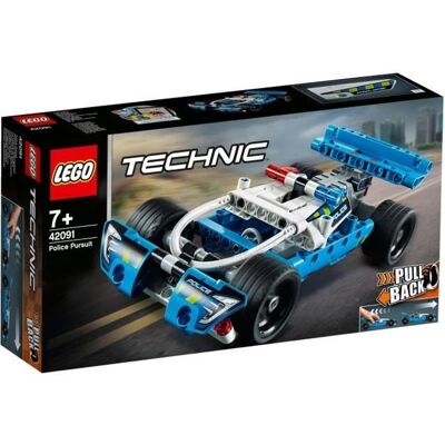 LEGO® Technic 42091 La voiture de police Bleu - Publicité LEGO® Technic 42091 La voiture de police Bleu - Publicité