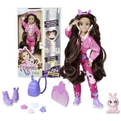 Simba Kawaii Hi Lucy - Poupée Mannequin Articulée Kawaii - A Coiffer et Looker - Nombreux Accessoires et Son Lapin - Dès 4 ans - Publicité Simba Kawaii Hi Lucy - Poupée Mannequin Articulée Kawaii - A Coiffer et Looker - Nombreux Accessoires et Son Lapin - Dès 4 ans - Publicité