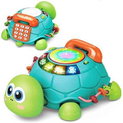 KATOOM Jouet musical bébé de 1-2 ans Jouet éducatif dapprentissage précoce avec lumière et son Cadeau danniversaire Vert - Publicité KATOOM Jouet musical bébé de 1-2 ans Jouet éducatif dapprentissage précoce avec lumière et son Cadeau danniversaire Vert - Publicité