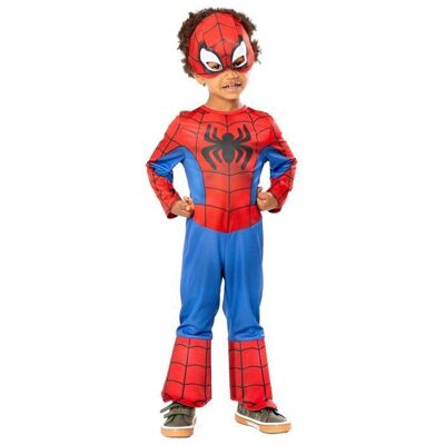 Déguisement Spider-Man Rubies pour enfants - 3/4 ans - Bleu/Rouge/Noir - Publicité Déguisement Spider-Man Rubies pour enfants - 3/4 ans - Bleu/Rouge/Noir - Publicité