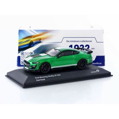 Véhicule miniature - SOLIDO - Ford Mustang Shelby GT500 (2020) - Échelle 1/43 - Vert - Miniature de collection - Publicité Véhicule miniature - SOLIDO - Ford Mustang Shelby GT500 (2020) - Échelle 1/43 - Vert - Miniature de collection - Publicité