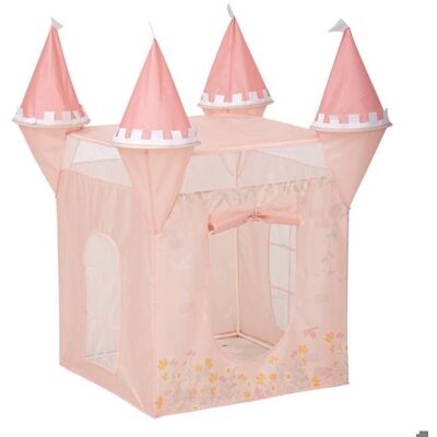 Tente de jeu pour enfants Atmosphera - Château rose, portable et facile à monter - Publicité Tente de jeu pour enfants Atmosphera - Château rose, portable et facile à monter - Publicité