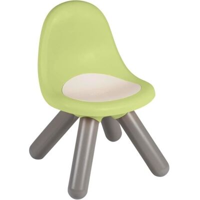 Smoby Life - Chaise enfant vert pomme - Pieds soufflés - Intérieur et Extérieur - Anti-UV Vert - Publicité Smoby Life - Chaise enfant vert pomme - Pieds soufflés - Intérieur et Extérieur - Anti-UV Vert - Publicité
