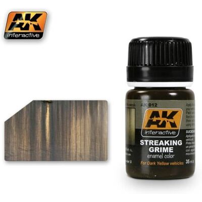 Streaking Grime - AK Interactive - 35ml - Accessoire de modélisation en plastique - Publicité Streaking Grime - AK Interactive - 35ml - Accessoire de modélisation en plastique - Publicité