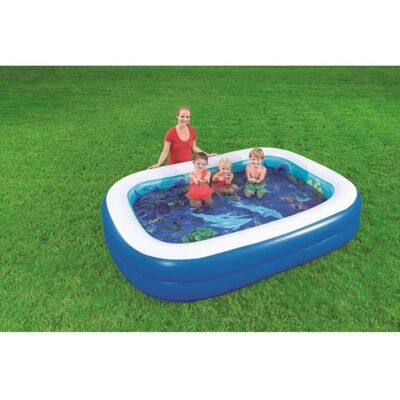 BESTWAY Piscine et accessoires Aventure Sous-marine - 262 x 175 x 51 cm - Publicité BESTWAY Piscine et accessoires Aventure Sous-marine - 262 x 175 x 51 cm - Publicité