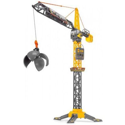 DICKIE Grue de Chantier 120 cm filoguidee enfant avec boule demolition Rotation 360° - Telecommande avec Fil - Set Engin et Carte Jaune - Publicité DICKIE Grue de Chantier 120 cm filoguidee enfant avec boule demolition Rotation 360° - Telecommande avec Fil - Set Engin et Carte Jaune - Publicité
