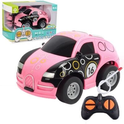 AMOUNE Voiture télécommandée pour filles Cadeau danniversaire pour enfants de 2 3 4 5 ans et plus (Rose) Blanc - Publicité AMOUNE Voiture télécommandée pour filles Cadeau danniversaire pour enfants de 2 3 4 5 ans et plus (Rose) Blanc - Publicité