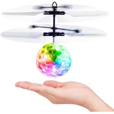 Jouet - Flying Ball - Hélicoptère Drone - Induction Infrarouge - Pour Enfants 8 Ans et Plus - Mixte - Publicité Jouet - Flying Ball - Hélicoptère Drone - Induction Infrarouge - Pour Enfants 8 Ans et Plus - Mixte - Publicité