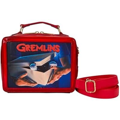 Sac à bandoulière - LOUNGEFLY - Gremlins - Cuir végétalien - Bretelles réglables - 40e anniversaire Rouge - Publicité Sac à bandoulière - LOUNGEFLY - Gremlins - Cuir végétalien - Bretelles réglables - 40e anniversaire Rouge - Publicité
