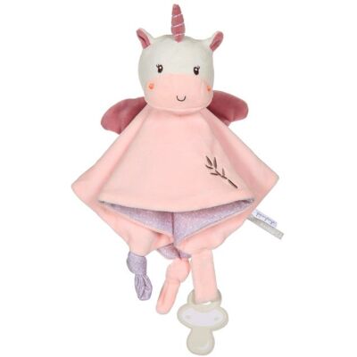 Gipsy Toys Gipsy Toys Carré Doudou bambou Licorne - 24 cm Rose Peluche - Publicité Gipsy Toys Gipsy Toys Carré Doudou bambou Licorne - 24 cm Rose Peluche - Publicité