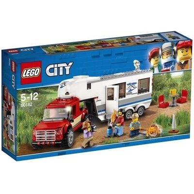 LEGO City Pickup & Caravan - Ensemble de construction - Publicité LEGO City Pickup & Caravan - Ensemble de construction - Publicité