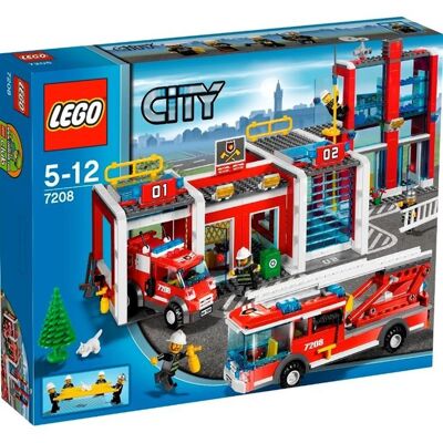 LEGO City 7208 La Caserne Des Pompiers - Publicité LEGO City 7208 La Caserne Des Pompiers - Publicité