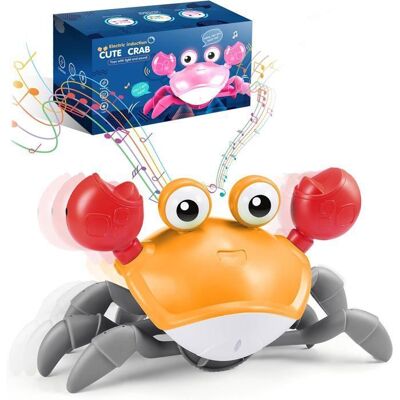 OTBACT Crabe Qui MarcheJouet Bebe 1 2 Ans Enfant Jouets Déveil Musicaux Jeu Jouet Bebe 3-6-12 Mois Idée Cadeau Bébé Anniversaire - Publicité OTBACT Crabe Qui MarcheJouet Bebe 1 2 Ans Enfant Jouets Déveil Musicaux Jeu Jouet Bebe 3-6-12 Mois Idée Cadeau Bébé Anniversaire - Publicité