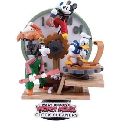 BEAST KINGDOM Figurine Disney Clock Cleaners Gris - Publicité BEAST KINGDOM Figurine Disney Clock Cleaners Gris - Publicité
