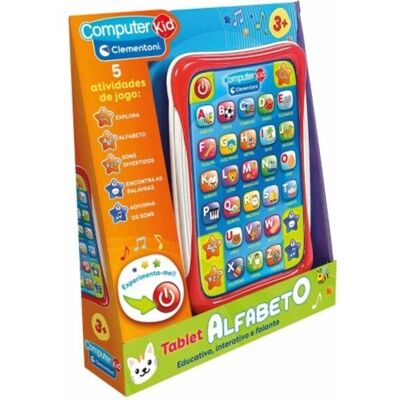 Tablette Alphabet Computer Kid Clementoni - 67836 - Publicité Tablette Alphabet Computer Kid Clementoni - 67836 - Publicité