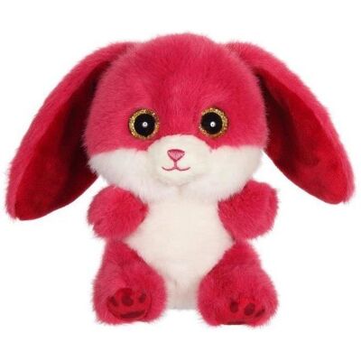 GIPSY TOYS GIPSY TOYS - Lapin CUTYDOOS 13 CM - framboise - Peluche - Publicité GIPSY TOYS GIPSY TOYS - Lapin CUTYDOOS 13 CM - framboise - Peluche - Publicité