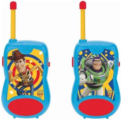 Talkie-walkie - LEXIBOOK - Talkie Walkie Toy Story - Portée 100 m - Antenne flexible - Clip ceinture - Publicité Talkie-walkie - LEXIBOOK - Talkie Walkie Toy Story - Portée 100 m - Antenne flexible - Clip ceinture - Publicité