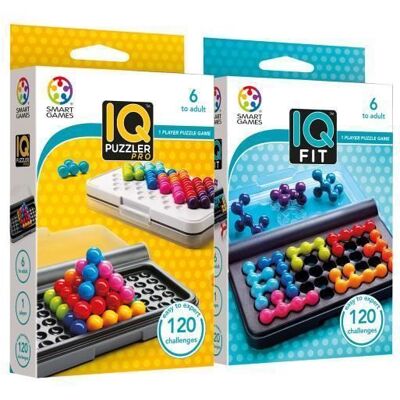 LUDILO - IQ Puzzler Pro IQ Fit - 2-en-1 - 240 défis - Jeu de société - Publicité LUDILO - IQ Puzzler Pro IQ Fit - 2-en-1 - 240 défis - Jeu de société - Publicité
