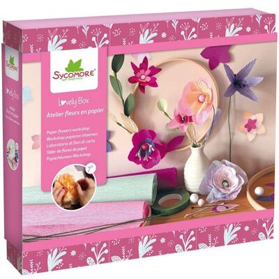 Sycomore CRE5361 Jouet d'Art et d'Artisanat - Atelier de Fleurs en Papier pour 7+ Ans - Publicité Sycomore CRE5361 Jouet d'Art et d'Artisanat - Atelier de Fleurs en Papier pour 7+ Ans - Publicité