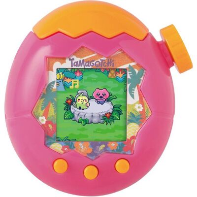 Tamagotchi- BANDAI - Paradise Orange Tropics - molette zoom - interactif - version française Orange - Publicité Tamagotchi- BANDAI - Paradise Orange Tropics - molette zoom - interactif - version française Orange - Publicité