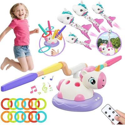 AUTREMENT Jeu de Saut Musical Lance-Fusée et Anneaux – Licorne 3-en-1 pour Fille Garçon 3-6 Ans – Jouet d’Extérieu MAISON DE JEUX EXTERIEURE - Publicité AUTREMENT Jeu de Saut Musical Lance-Fusée et Anneaux – Licorne 3-en-1 pour Fille Garçon 3-6 Ans – Jouet d’Extérieu MAISON DE JEUX EXTERIEURE - Publicité