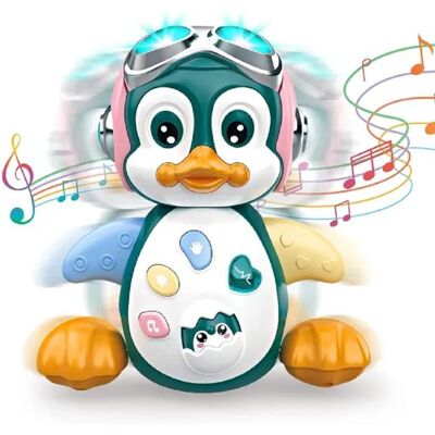 KAKOO Jouet Musical Enfant 1 an Jouets Rampants avec Musique et lumièresJouet éducatif Jouet d’éveil Jouet Bébé Pingouin 6-12 Mois Bleu - Publicité KAKOO Jouet Musical Enfant 1 an Jouets Rampants avec Musique et lumièresJouet éducatif Jouet d’éveil Jouet Bébé Pingouin 6-12 Mois Bleu - Publicité