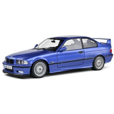 Véhicule miniature - SOLIDO - BMW M3 (E36) Coupé - 1996 - 1/18 - Estoril Blue - Publicité Véhicule miniature - SOLIDO - BMW M3 (E36) Coupé - 1996 - 1/18 - Estoril Blue - Publicité