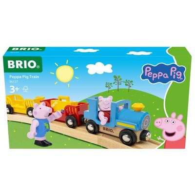 BRIO World – 36127 Train Peppa Pig Train pour les enfants à partir de 3 ans - Publicité BRIO World – 36127 Train Peppa Pig Train pour les enfants à partir de 3 ans - Publicité
