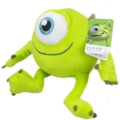 Peluche - SAMBRO - Mike Wazowski - Disney Pixar (Monstres & Cie) - 26 cm - Polyester tout doux Vert - Publicité Peluche - SAMBRO - Mike Wazowski - Disney Pixar (Monstres & Cie) - 26 cm - Polyester tout doux Vert - Publicité