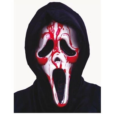 Masque Scream© Ensanglanté - Ghost Face© - FUN WORLD - Accessoire de déguisement - Noir - Adulte Noir - Publicité Masque Scream© Ensanglanté - Ghost Face© - FUN WORLD - Accessoire de déguisement - Noir - Adulte Noir - Publicité