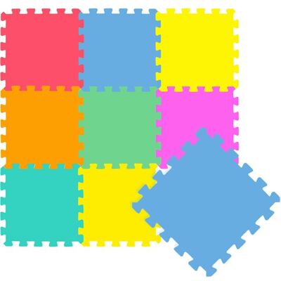 LittleTom 9 Pièces Tapis Puzzle - Tapis de Jeu pour Bébé - Publicité LittleTom 9 Pièces Tapis Puzzle - Tapis de Jeu pour Bébé - Publicité
