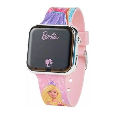 Montre LED Barbie enfant rose – Affichage numérique lumineux – Bracelet confortable – Horloge éducative Rose - Publicité Montre LED Barbie enfant rose – Affichage numérique lumineux – Bracelet confortable – Horloge éducative Rose - Publicité